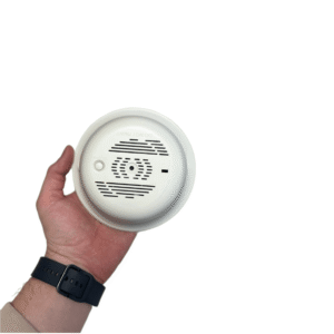 Kamera eingebaut in einen Rauchmelder