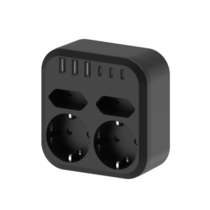 Ukryta kamera listwa zasilająca 3 USB 3 USB Type C