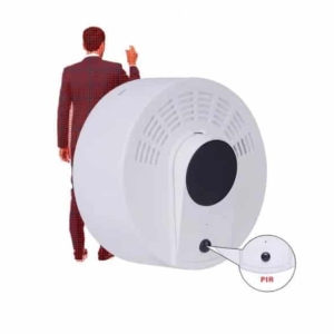 Kamera monitoringu WLAN w czujniku dymu