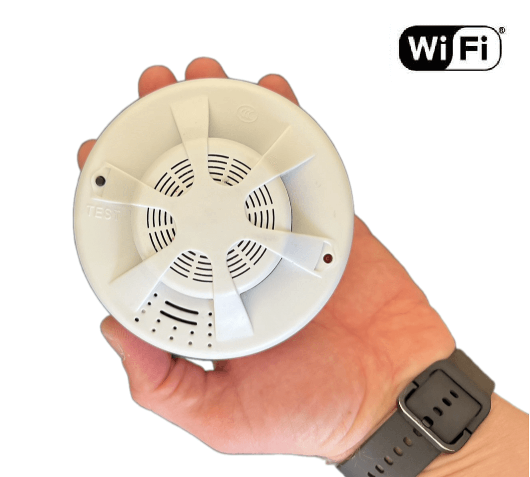 Czujnik dymu WIFI z kamerą Czujnik dymu WIFI z kamerą