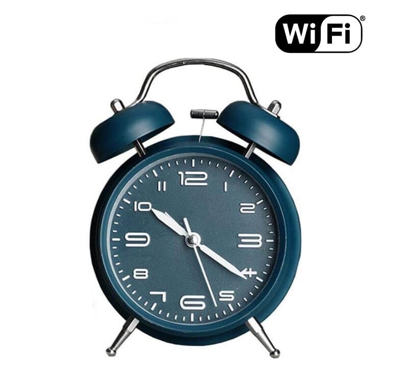 Ukryta kamera zegar z budzikiem Wi‑Fi Ukryta kamera zegar z budzikiem Wi‑Fi