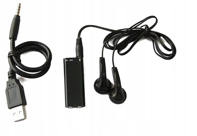 Mini dyktafon nagrania w wysokiej jakości dźwięku 192 kbps Mini dyktafon wysokiej jakości nagrania audio 192 kbps