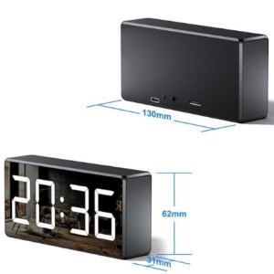 Ukryta kamera zegar rozdzielczość wideo 4K