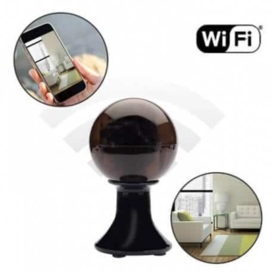 Ukryta kamera WIFI „krištolinis rutulys” z obrotowym obiektywem 360°