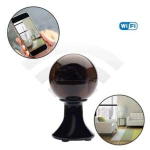 Ukryta kamera WIFI „krištolinis rutulys” obiektyw obrotowy 360°