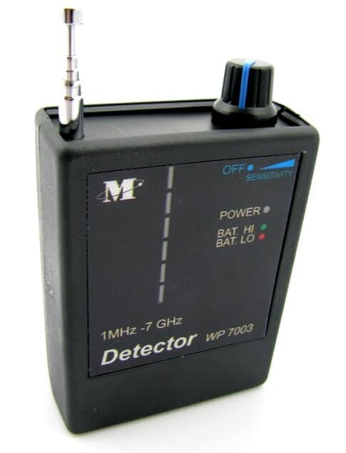 Detektor sprzętu szpiegowskiego GPS GSM RADIO i sygnałów GPS Detektor sprzętu szpiegowskiego sygnałów GPS, GSM, RADIO i GPS