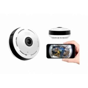 Kamera do monitoringu wideo 360° z podglądem na żywo przez Internet