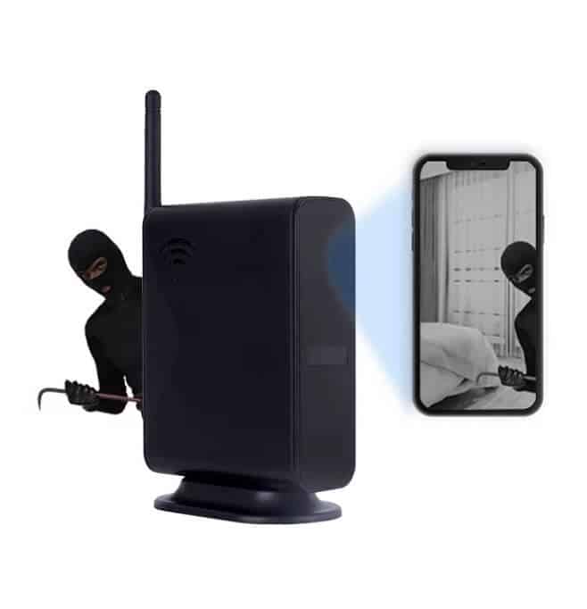 Router Wi‑Fi z ukrytą kamerą do monitoringu Router WLAN z ukrytą kamerą do monitoringu