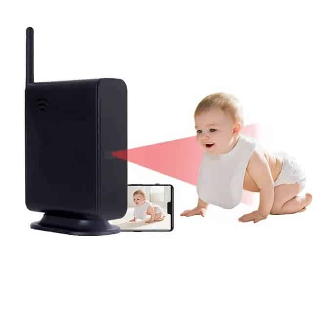 Router WLAN z ukrytą kamerą do monitoringu Router WLAN z ukrytą kamerą do monitoringu