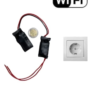 Ukryty system podsłuchowy z Wi-Fi w gniazdku
